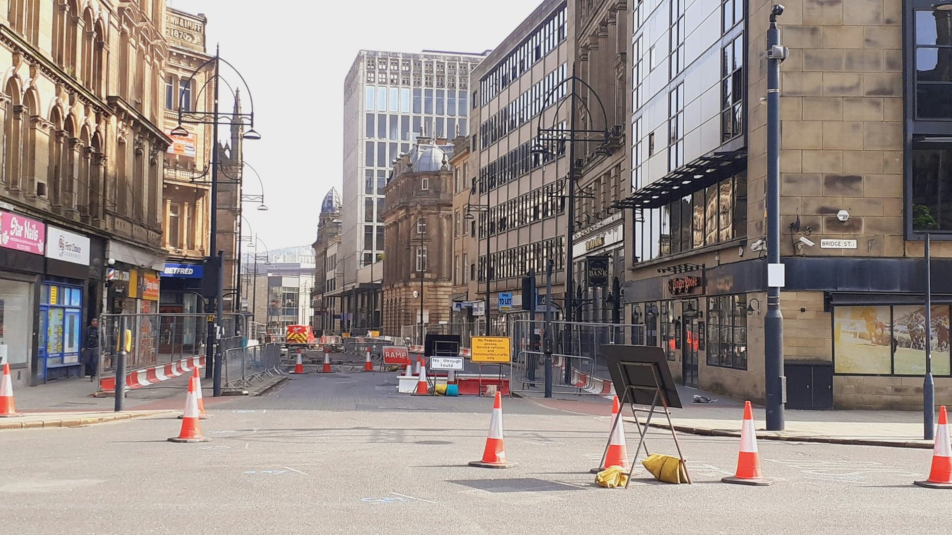 Bradford cityscape - Self-storage in Bradford